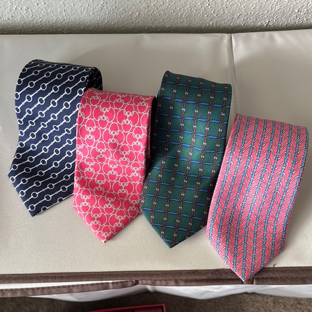 J. McLaughlin Lot of men’s silk ties